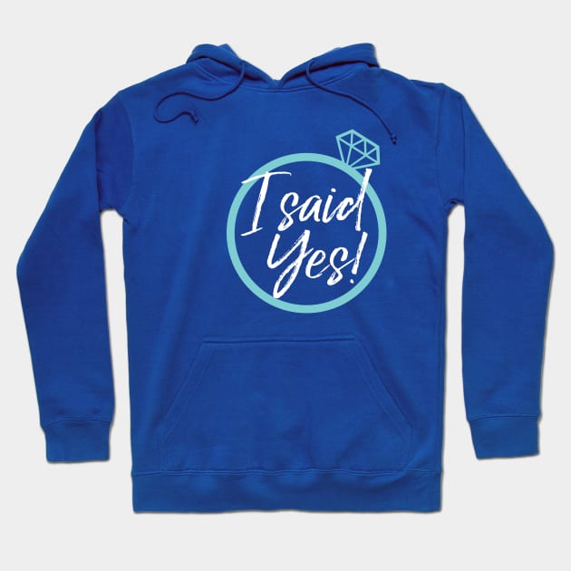 I said YES Hoodie by KazSells